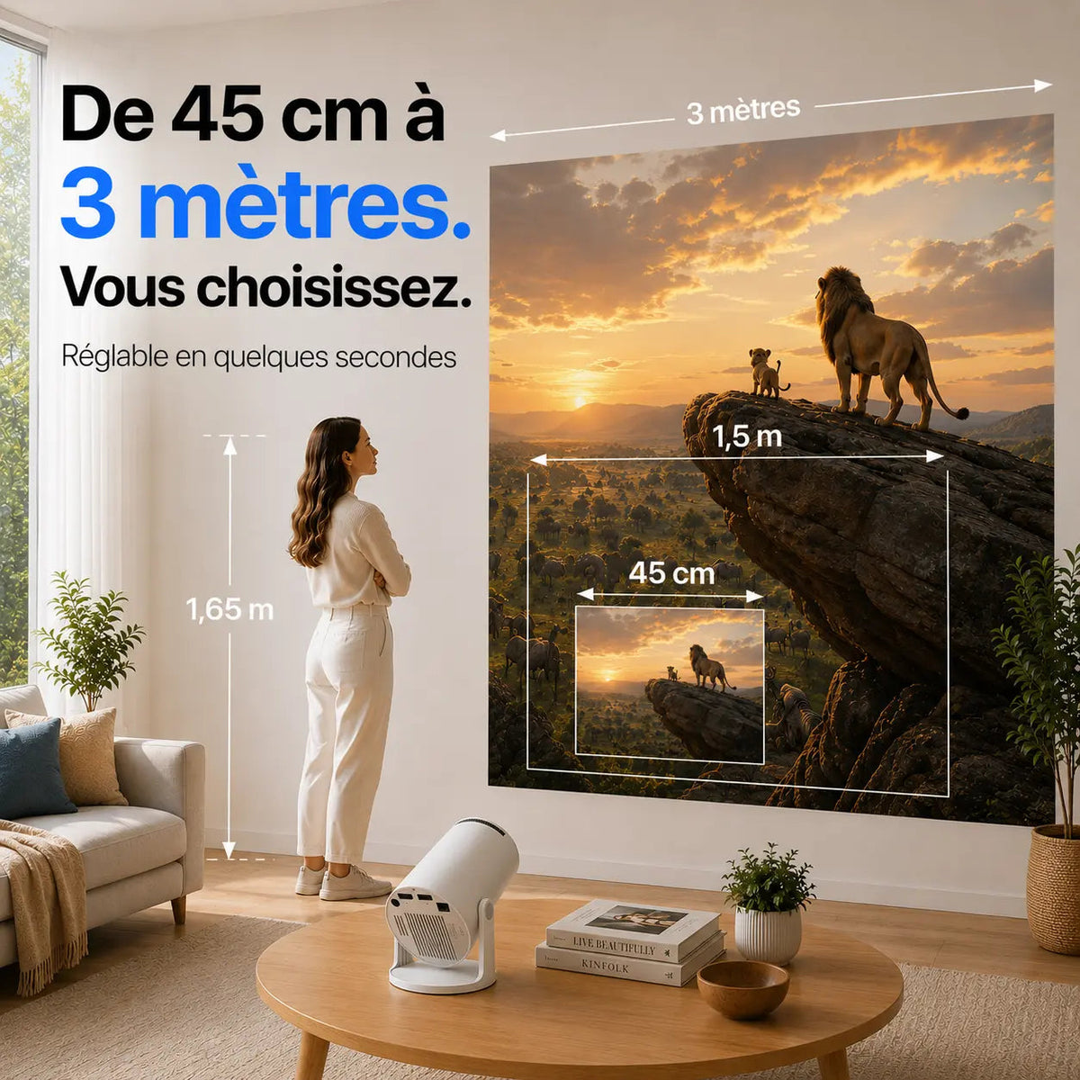 Ultra HD Projector — Home Cinema