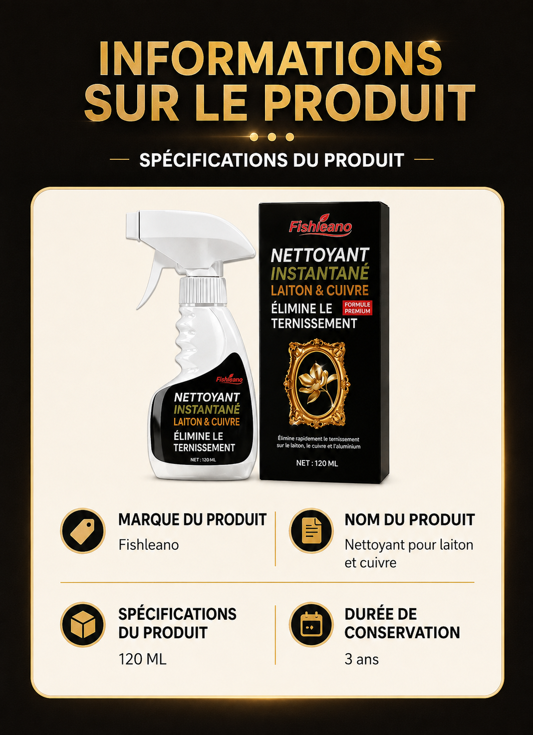 Brass & Copper Restorer Spray – Instant Shine
