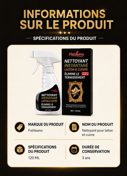 Brass & Copper Restorer Spray – Instant Shine