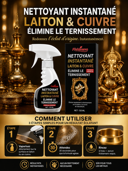 Brass & Copper Restorer Spray – Instant Shine