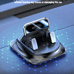 2026 New Car Phone Mount Anti Slip Silicone Dashboard Phone Holder 360-Degree Free Rotation Universal Head-Up Navigation Holder