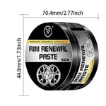 Universal Fit Car Scratch Remover Interior Trim Compatible Leather Plastic Rubber Care Car Paint Restorer Wheel Paint Restorer