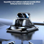 2026 New Car Phone Mount Anti Slip Silicone Dashboard Phone Holder 360-Degree Free Rotation Universal Head-Up Navigation Holder