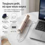 SilkGlide Pro™ – Épilateur visage 2-en-1 pour une peau lisse et douce