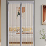 Porte moustiquaire magnétique renforcée – Installation rapide sans perçage, anti-insectes et passage mains libres – Compatible avec portes jusqu’à 210 cm 🚪