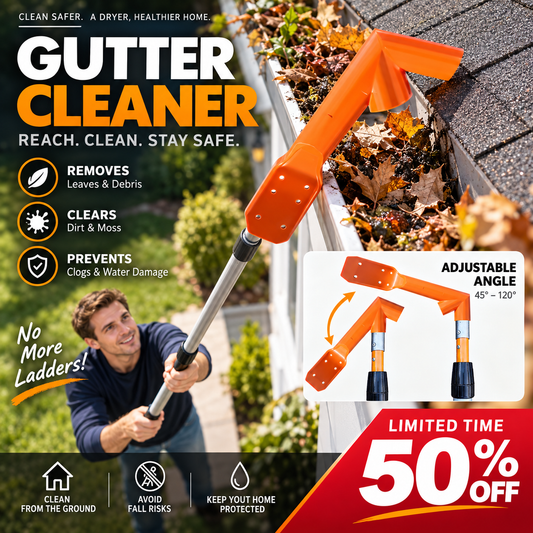 Gutter Cleaner From the Ground – No More Ladder