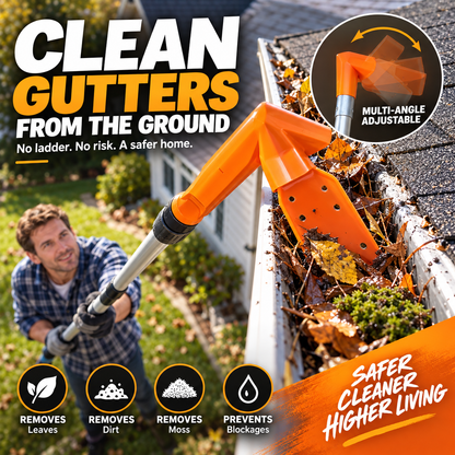 Gutter Cleaner From the Ground – No More Ladder